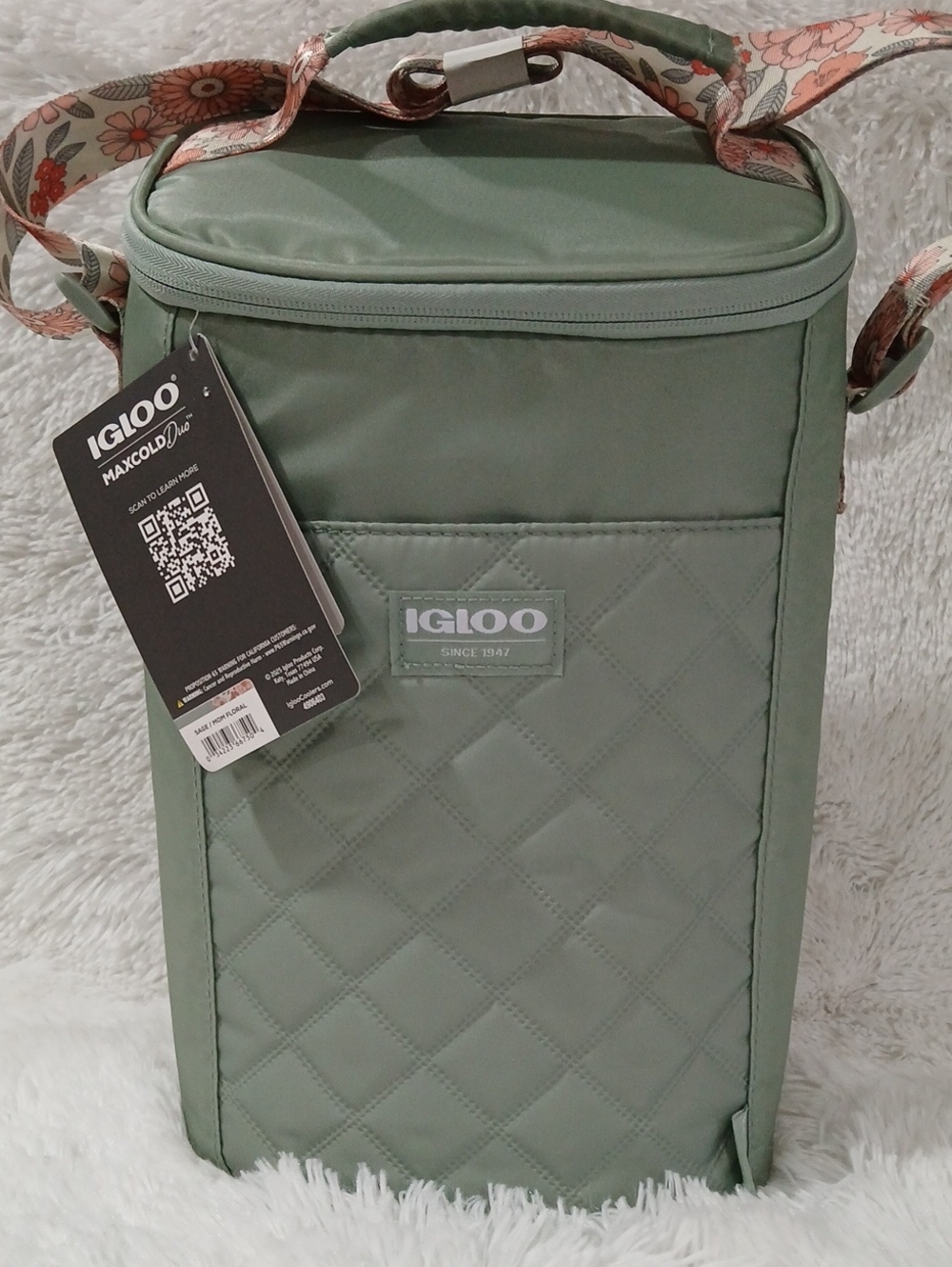 Igloo MaxCold Duo Vertical Crossbody Cooler Bag